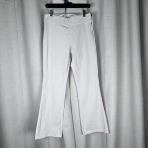 NEW! Free People In‎ My Feelings  Seasalt Ivory Velvet Crop Boot Capri Pants XS